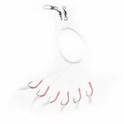 Fladen Pink Sabiki 6 Hook Size 6