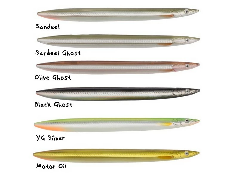 Savage Gear 3D Line Thru Sandeel 125mm 19g 3 Savage Gear 3D Line Thru Sandeel 125mm 19g