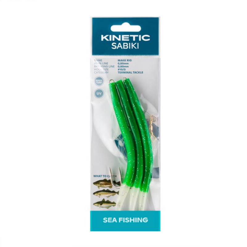 Kinetic Sabiki Makk Rig 10/0 3 Kinetic Sabiki Makk Rig 10/0
