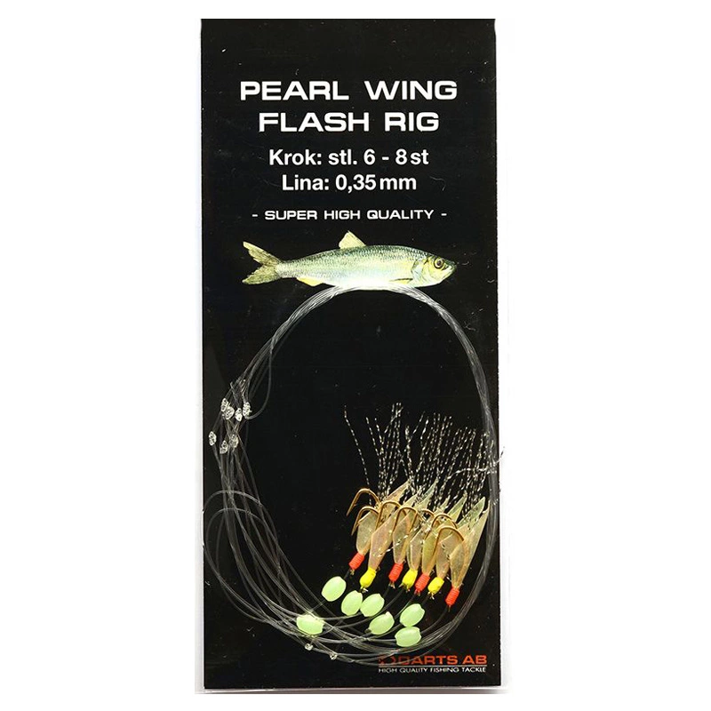 Darts Pearl Wing Flash Rig 3 Darts Pearl Wing Flash Rig